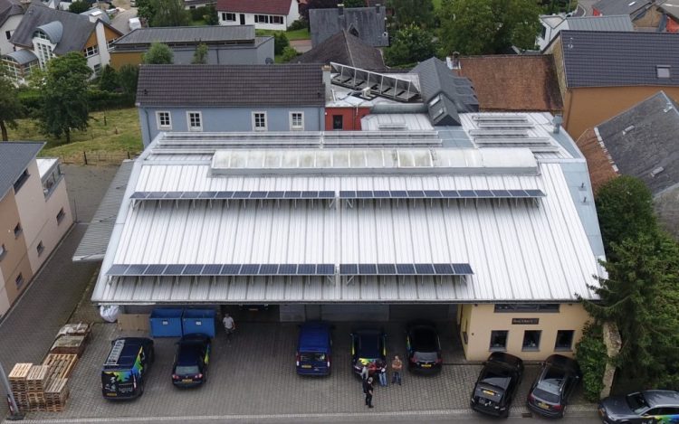 Luftaufnahme Zentrale